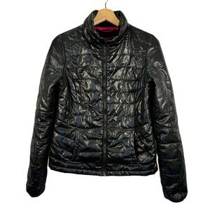 Aeropostale Puffer Jacket | Black | MEDIUM (Junior)